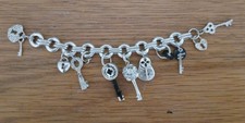 Silvertone fossil keys for sale  ST. NEOTS