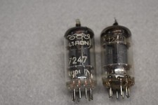 7247 12DW7 Hitachi receptor de áudio pré-amplificador de guitarra tubos de vácuo par testado comprar usado  Enviando para Brazil