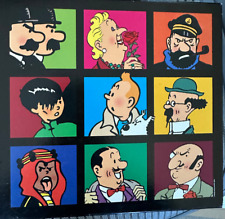 Tintin hergé cardboard d'occasion  Expédié en Belgium