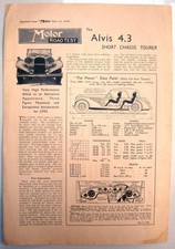 Alvis 4.3 short d'occasion  Expédié en Belgium