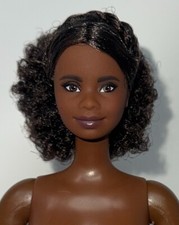 Boneca Barbie Inspiradora Feminina Madame CJ Walker Articulada Curvilínea Nua AA Nichelle, usado comprar usado  Enviando para Brazil