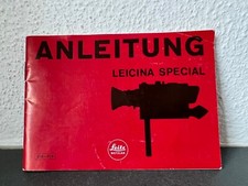 Leicina special bedienungsanle gebraucht kaufen  Wackernheim