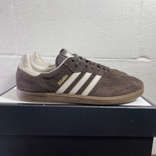 Tênis Adidas Samba Cogumelo Marrom Bliss Camurça Q20602 Top Baixo Masculino Tamanho 11 EUA comprar usado Tênis Adidas Samba Cogumelo Marrom Bliss Camurça Q20602 Top Baixo Masculino Tamanho 11 EUA comprar usado  Enviando para Brazil