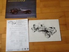 Caterham super brochure for sale  ROYSTON