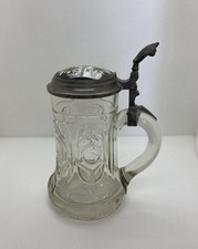 Ancienn chope verre d'occasion  Saint-Brice-Courcelles