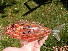 Poisson verre ancien d'occasion  Châlette-sur-Loing