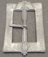 Fibbia cintura mussolini usato  Parma