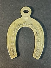 Chaveiro antigo fob chaveiro publicidade ponto sela terno roupas ferradura, usado comprar usado  Enviando para Brazil