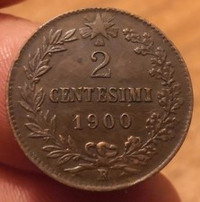 Moneta centesimi 1900 usato  Olbia