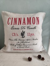 Leinen kissenhülle cinnamon gebraucht kaufen  Hannover