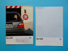 Prospekt / Katalog / Broschüre - VW Golf II - CL, GL, GT und GTD - 07/86 comprar usado  Enviando para Brazil