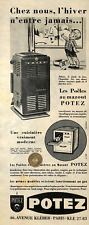 Potez poeles mazout d'occasion  Les Bordes