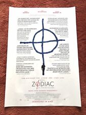 Zodiac kinoplakat poster gebraucht kaufen  Waldsassen