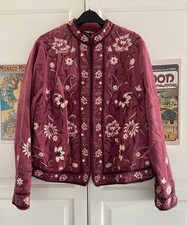 Monsoon pink embroidered for sale  WATERLOOVILLE