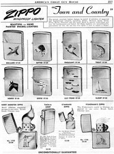 1952 print zippo for sale  Painesville