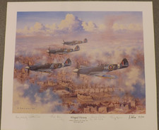 Ww2 spitfire print for sale  WHITLAND