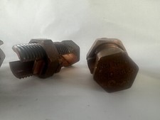 * Conector de cable de cobre de perno dividido NSI Industries N-2/0 14-2/0 STR CU eléctrico segunda mano  Embacar hacia Mexico