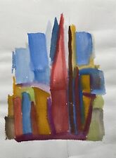Expressives aquarell häuser gebraucht kaufen  Graal-Müritz, Seeheilbad