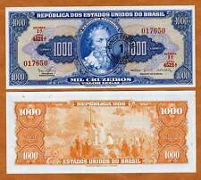 Brasil 1 cruzeiro novo em 1000 cruzeiros ND (1966-1967) P-187b UNC Pedro Cabral comprar usado  Enviando para Brazil