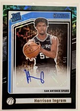 Panini Donruss 2024-25 | Escopo verde Harrison Ingram Intl #/5 avaliado novato RC SP, usado comprar usado  Enviando para Brazil