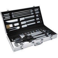 Grillbesteck set koffer gebraucht kaufen  Igersheim