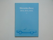 Prospekt / Katalog / Broschüre - Mercedes R107 - 280 SL, 380 SL, 500SL - 08/81, usado comprar usado  Enviando para Brazil