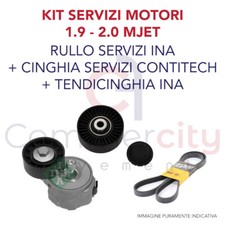 Kit cinghia servizi usato  Zungoli