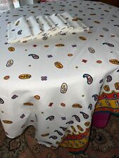 Usado, Service de table provençal vintage neuf  nappe 200 cm x 150 cm et 8 serviettes comprar usado  Enviando para Brazil