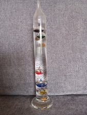 Galileo thermometer 28cm for sale  HEREFORD