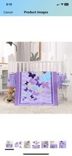 Butterfly purple crib for sale  Jacksonville
