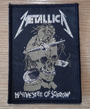 Metallica patch aufnäher gebraucht kaufen  Waltrop