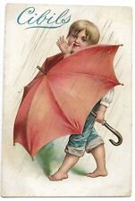 Enfant parapluie rouge d'occasion  Quimper