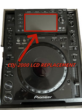 LCD original 6,1 "para PIONEER CDJ-2000 CDJ2000 somente, usado comprar usado  Enviando para Brazil