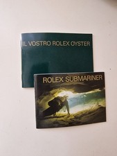 Libretto submariner 1.2001 usato  Due Carrare