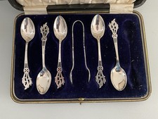 Antique teaspoons sugar for sale  LITTLEHAMPTON