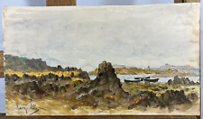 Aquarelle paysage marin d'occasion  Vannes