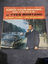 Disque vinyle yves d'occasion  Livry-Gargan