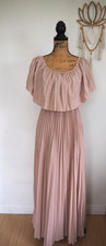 Blush pink pleated for sale  Walnut