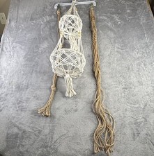 Plant hangers macrame for sale  Brookline