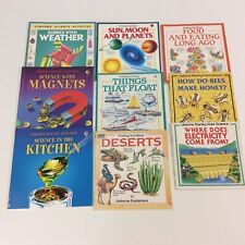 Usborne Finding Out About Science Activities 1st 2nd 3rd 4th grade 9 Book Lot segunda mano  Embacar hacia Argentina