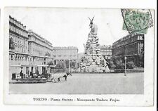 Cartolina torino piazza usato  Marsciano
