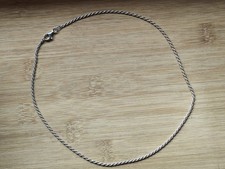 Catenina funetta argento usato  Tricase
