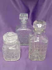 Vintage glass decanter for sale  RUGBY