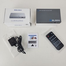 Controlador de parede de vídeo 2x2, entrada HDMI 4K controlador de parede TV com 12 modos comprar usado  Enviando para Brazil