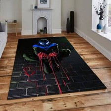 Tapete Homem-Aranha, Tapete Decorativo Azul, Decoração Homem-Aranha, Tapete de Área Personalizada, Tapete de Quarto de Menino, Presente , usado comprar usado  Enviando para Brazil