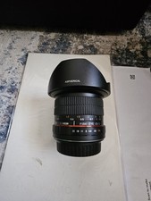 Rokinon 8mm Fisheye CS para EOS Canon EF f/3.5, algumas marcas de lente comprar usado  Enviando para Brazil