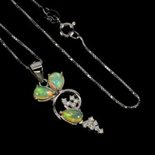 Chaine pendentif argent d'occasion  Villeneuve-le-Roi
