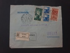 Storia postale repubblica usato  Candelo