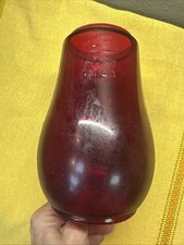 Lanterna de vidro DIETZ FITZALL LOC-NOB RUBI VERMELHO abajur abajur globo G + 3, usado comprar usado  Enviando para Brazil
