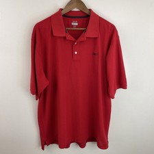 Usado, Camisa polo masculina Reebok Play Dri XL vermelha manga curta algodão mistura poliéster comprar usado  Enviando para Brazil
